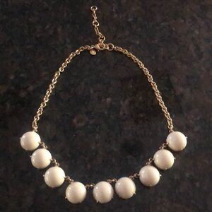 J Crew Gold Tone Statement Necklace